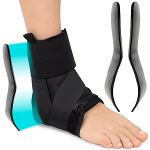 Orthopedic Ankle Support Double Hip Knee Ankle Foot Brace for Stroke Patients Achilles Tendonitis Sprains