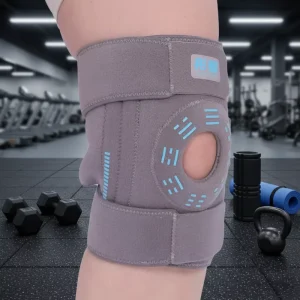 Orthopedic Braces Adjustable Non Slip Hinged Knee Brace Support Belt Breathable Protection Pain Relief Rehabilitation Hook Loop