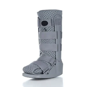 Orthopedic Cam Walker Boot Adjustable ROM Hinge Fracture Boot with Rocker Bottom for Walking