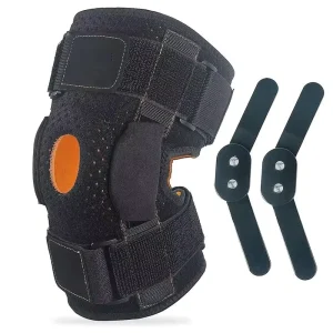 Orthopedic Knee Pad Brace Tendon Ligament Meniscus Pain Relief Support Compression Hinged Knee Protector Strap Men Women