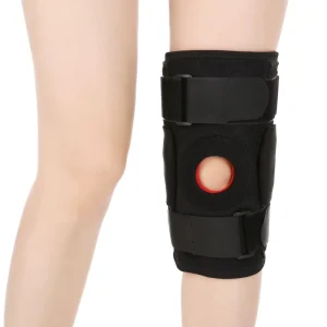 Orthopedic Neoprene Soft Adjust Compression Wrap Support Open Knee Immobilizer Patellar Fixation Band Brace