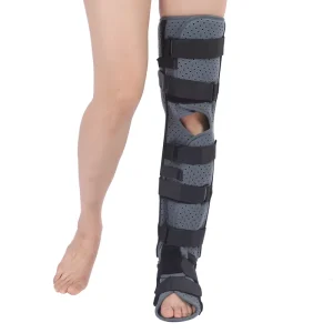 Orthotics Knee Ankle Foot Fixation Brace Punched Chloroprene Rubber Convenient Big Small Legs Ankle Knee Patella Tibiofibular