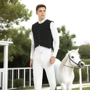 Outdoor Cotton Equestrian Vest for Horse Riding All Season Protective Coat