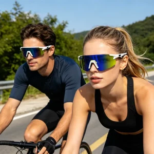 Outdoor Cycling Protective Goggles Windproof Sand Prevention Sports Glasses for Running Mountaineering and Hiking