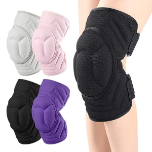 Outdoor Cycling Roller Skating Anti-Collision Breathable Adjustable Comprehensive Protection EVA Knee Pads Football Basketball