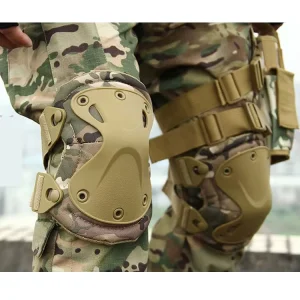 Outdoor Motorcycle Protector Tactical Gear Skate Protective Thermal Running Elbow Support Knee Pads