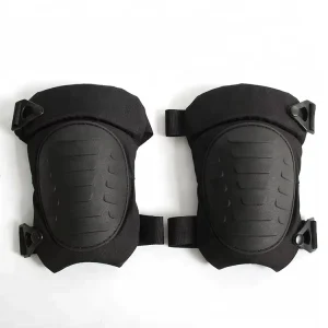 Outdoor Polyester Adjustable Thick TPR Shell Cap High Impact Knee Protector Knee Pad for Running All Seasons