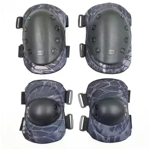 Outdoor Skate Sports Safety Guard Gear Protective Pads Set CS Tactical Knee Pads Elbow Pad