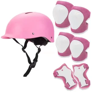 Outdoor Sports Bicycle Scooter Protective Gear Set Balance Bike Skate Children’s Protective Gear Helmet for 2-7 Years Old