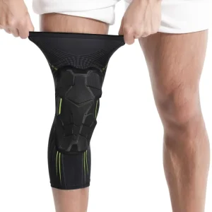 Outdoor Sports Breathable Cycling Running Protection Compression Anti Collision Honeycomb Knee Pads Basketball