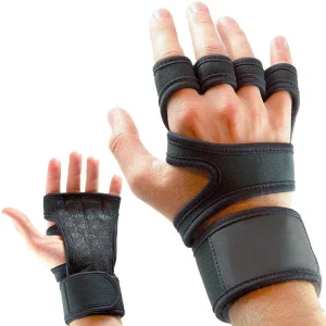 Outdoor Sports Palm Protector Silicone Anti Slip Gym Gloves for Men Women Dumbbell Workout Wrist Support