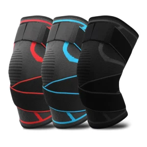Outdoor Sports Pressure Strap Knee Brace Knee Pads Knee Protection For Cycling Softball #C06