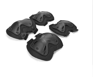 Outdoor Sports Protection Gear Skiing Skateboarding Riding Protective Sets Shockproof Elastic Knee Elbow Guard Pads