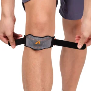 Outdoor Sports Protection Patellar Strap Knee Support Belt Anti slip Stabilizer Knee Brace Straps for Pain Relief Spring