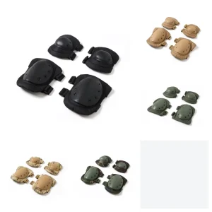 Outdoor Tactics Professional Protection Hard Shell Elbow Knee Pads TPR Plastic Shell Ski Rock Climbing Sports Thickened Training