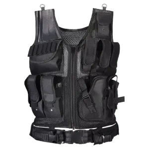 Oxford Nylon Outdoor Mesh Tactical Hunting Vest Quick-Release Multi-Function Protective Gear