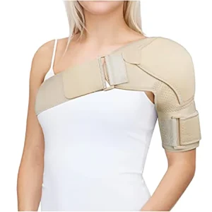 PAIDES Technology Adjustable Compression Shoulder Support Neoprene Breathable Sports Braces with Comfortable Protection