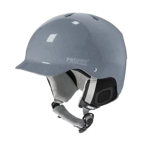 PROPRO New Winter ABS Snow Ski & Snowboard Helmet for Adults Men Women Brim Style Winter Sports Head Gear Head Safety Protector