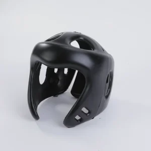 PU Integral Skin Foam Taekwondo Head Guard High Density Shock Absorption Sanda Helmet Training Competition Protective Gear