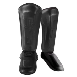 PU Leather Kickboxing Shin Guard Essential Fitness Safety Protection for Boxing