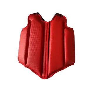 PU Polyurethane Taekwondo Chest Protector Anti Hit Explosion Proof Customized Logo Impact Protective Equipment for Children