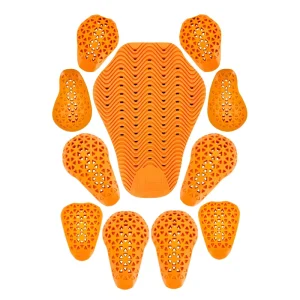 PU Soft Safety Shoulder Pads Back & Hip Protectors Elbow & Knee Pads Professional Protection for Motorcycle Skiing MTB Skate