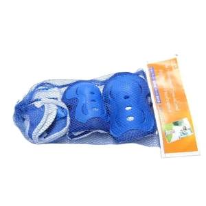 PVC Shell Wrist Elbow Knee Protect Pad Teenagers Kids Bicycle Skating Protective Gear Set
