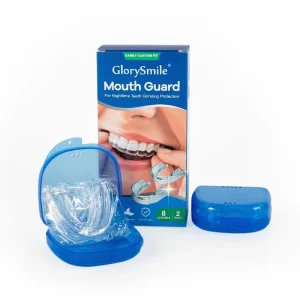 Pack of 8 Moldable Anti Snoring Mouth Guard for Teeth Grinding Clenching Bruxism Sport Athletic Whitening Tray