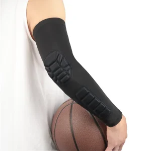 Padded Elbow Guard Forearm Sleeves Honeycomb Anti collision Arm Protection Basketball Cycling Fitness Protective Gear W086