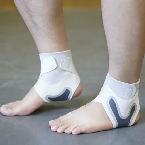 Perforated Breathable Anti-Sprained Fitness Ankle Cover Sports Support for Basketball Football Running Riding