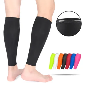 Performance Professional Breathable Shin Guard Calf Compression Sleeve For Cycling Running Football