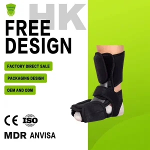 Plantar Fasciitis Night Splint Ankle Foot Brace ISO CE Certified Unisex Manufacturer for Online Seller