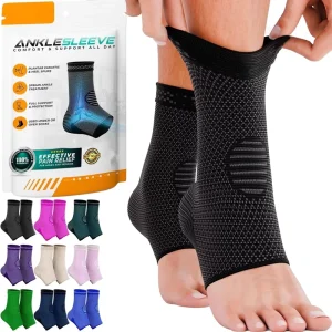 Plantar Fasciitis Relief Ankle Brace Ankle Compression Sleeve for Women and Men Tendonitis