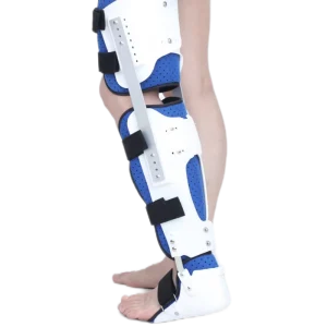 Plastic Adjustable Knee Support Brace Compression Strap Sleeve Sports