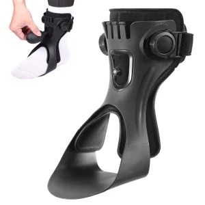 Polyester Ankle Foot Orthosis Light Balance Drop Foot Up Brace for Hemiplegia Stroke Patients Shoes Walking Protection