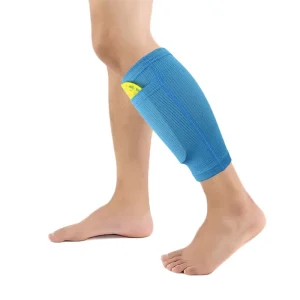 Polyester Soccer Shin Guards Football Leg Pads Breathable Durable Comprehensive Protection