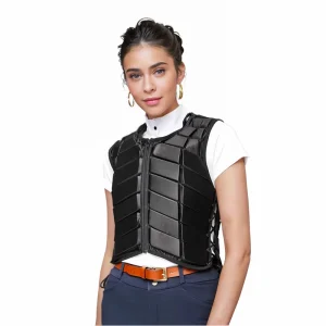 Polyester Unisex Equestrian Protective Vest Safety Horse Riding Training Vest Protective Body Protector Gear