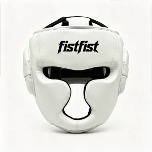 Portable Fully Enclosed Boxing Helmet OEM ODM Thickened Sanda Muay Thai Safety Headgear Protective Gear for Fight Training