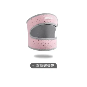 Powder Ash Single Patellar Strap Unisex Professional Running Badminton Sports Knee Protector Stable Patella Double Compression