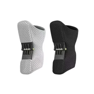 Powerful Rebound Springs Knee Assistive Device Non Slip Breathable Booster Adjustable Spring Stabilizer Brace Joint Support