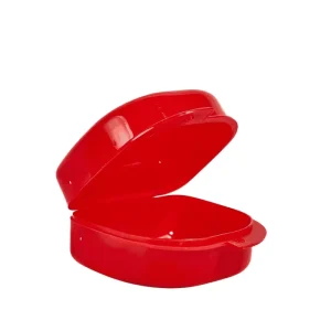 Precision Orthodontic Retainer Case Large Heightened Portable Denture Box No Holes PP Material Dental Storage Custom Logo