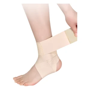 Premium Flexible Ankle Brace Hook Loop Closure Enhanced Arch Support Non Slip Design Unisex Lightweight For Injury