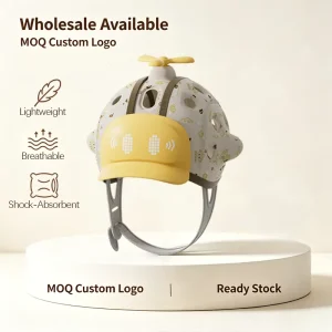 Premium Infant Head Guard Breathable Baby Protective Hat for Crawling Walking Safety Helmet Korean Quality Standard