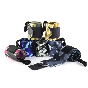 Premium Quality Customized Durable Wrist Wraps Straps Protection Band Guard Bodybuilding Training Gym Weightlifting
