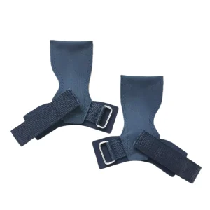 Premium Rubber Wrist Support Gym Gloves with Palm Guard & Hand Grip for Powerlifting Fitness Lifting Straps