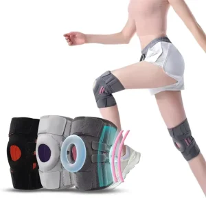Private Label Sports Fitness Neoprene Open Patella Joint Support Knee Brace Adjustable