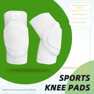Professional 3D Padded Knee Pads for Basketball Volleyball Sports Protection Breathable Fabric Factory Price