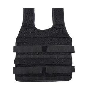 Professional Adjustable Weighted Vest Breathable Mesh Running Training Jacket Steel Plate Loading Home Gym Fitness