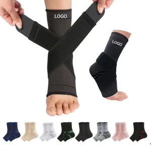 Professional Ankle Support Compression Wrap Gym Ankle Straps Protection Graduated Compression Ankle Brace