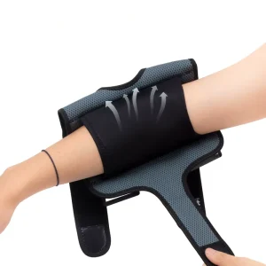 Professional Anti-Collision Anti-Slip Fitness Elbow Guard Adjustable Steel Plate Pressurized Breathable Arm Protector for Sports